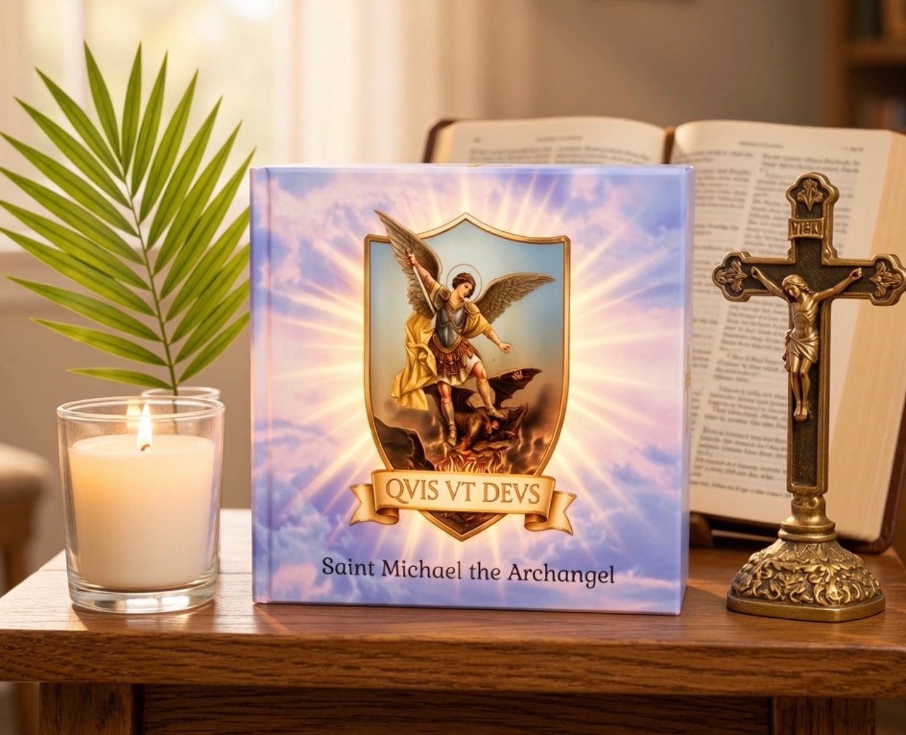 Saint Michael the Archangel Devotional Box