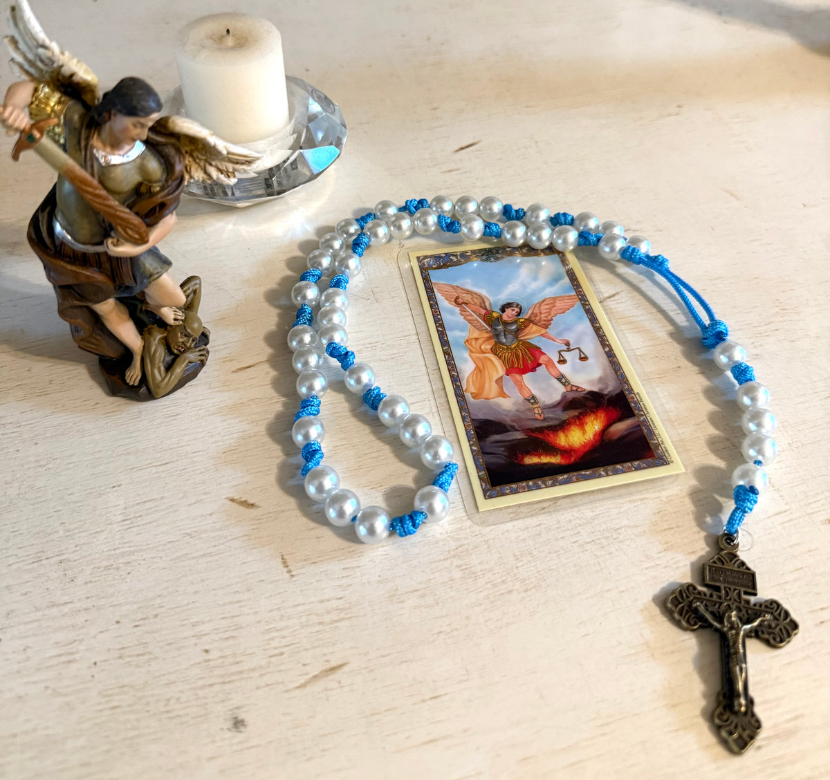 Saint Michael the Archangel Chaplet (Paracord)