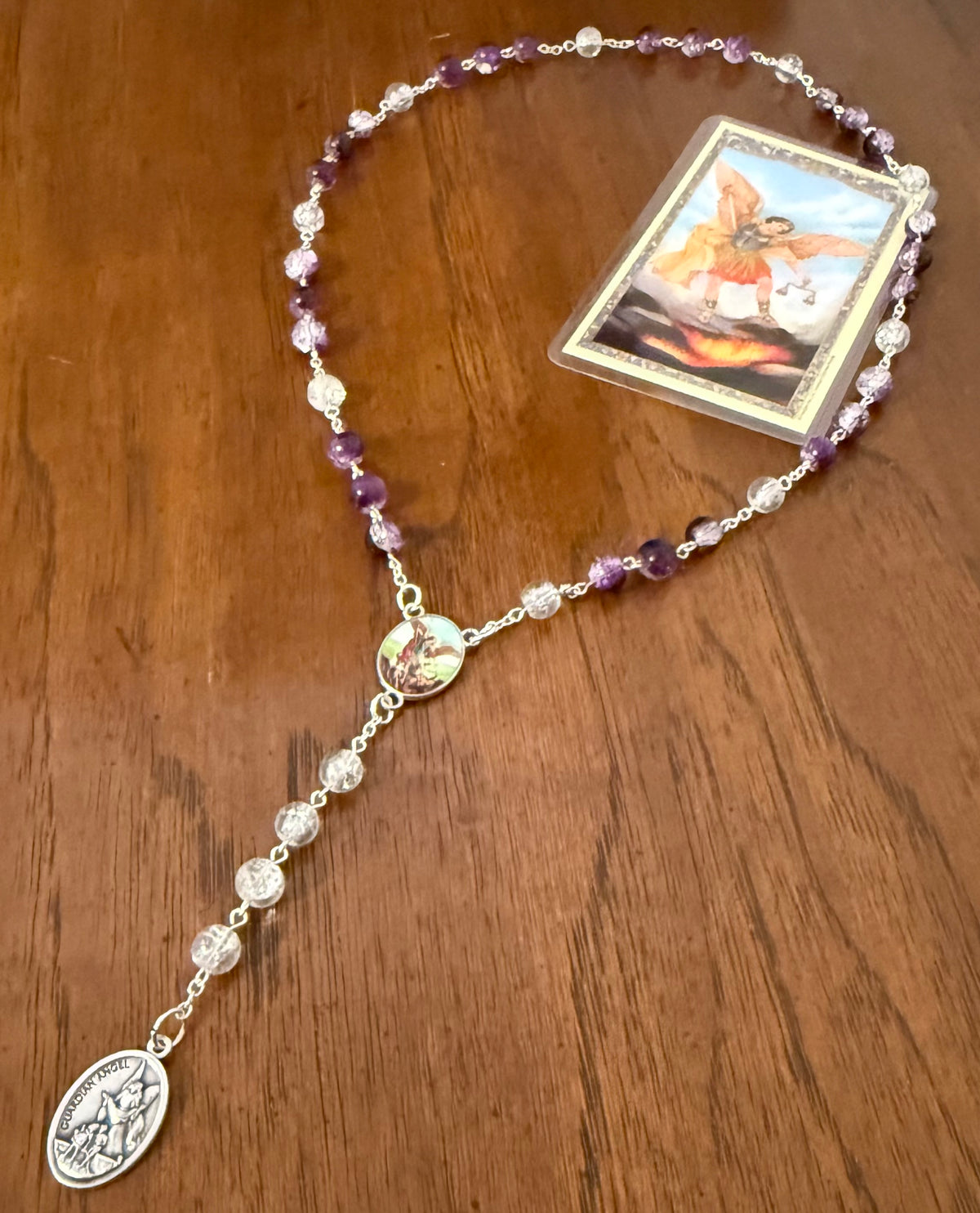 Saint Michael Chaplet (Royal Purple)
