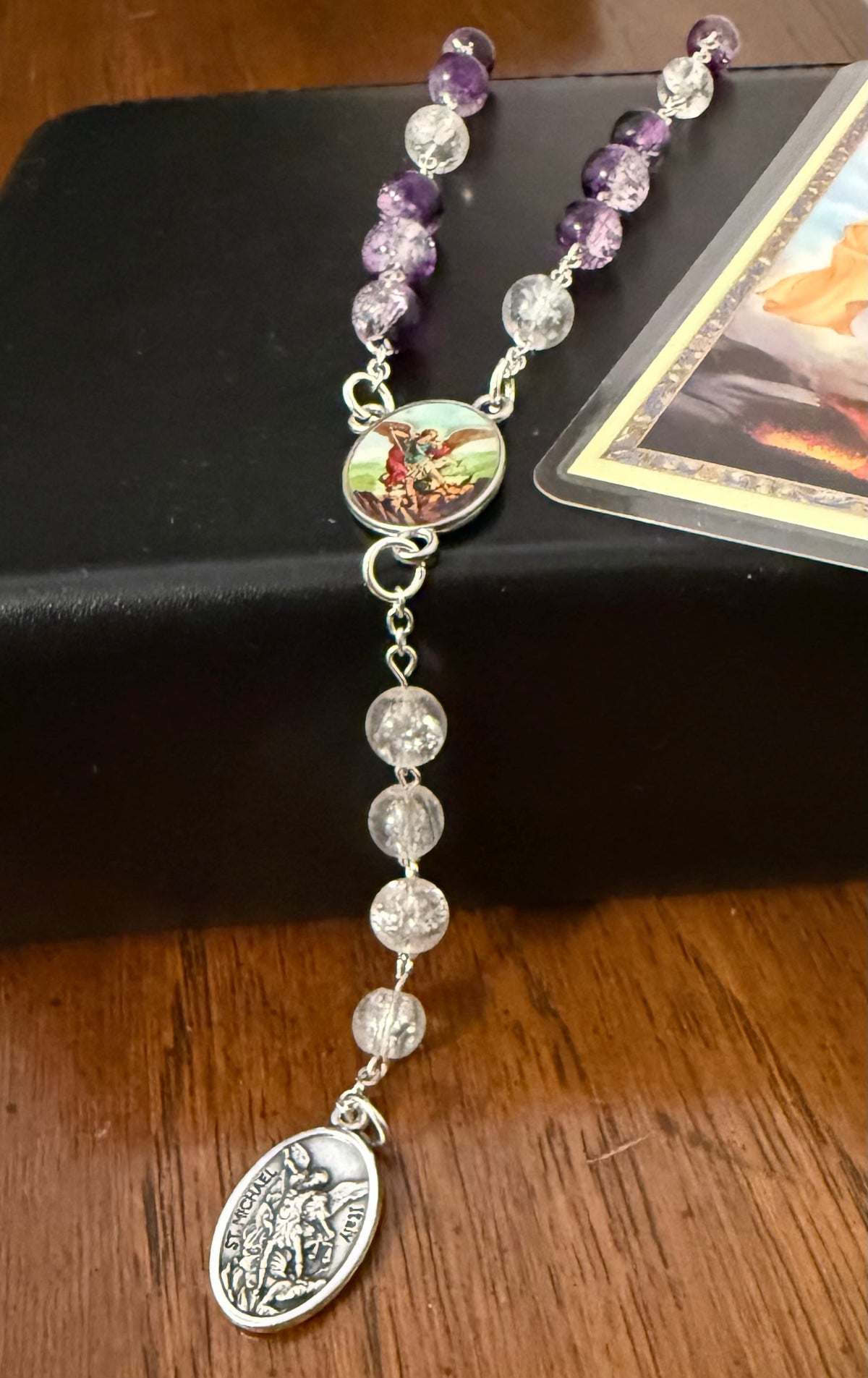 Saint Michael Chaplet (Royal Purple)