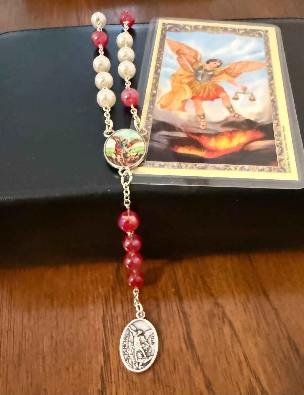 Saint Michael Chaplet (Red/White)
