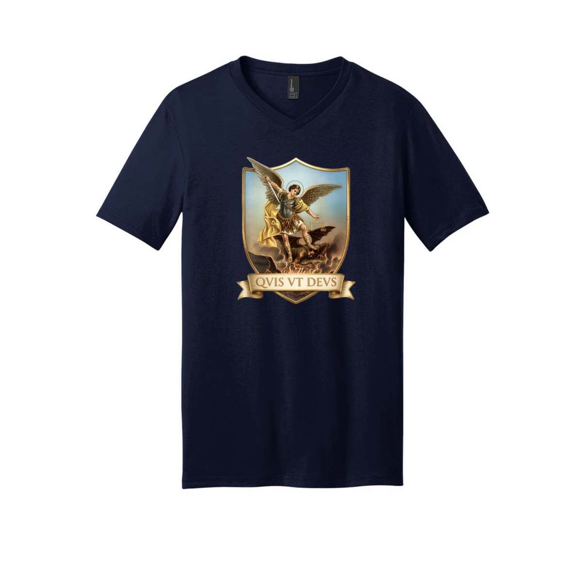 QVIS VT DEVS Defender V-Neck Tee